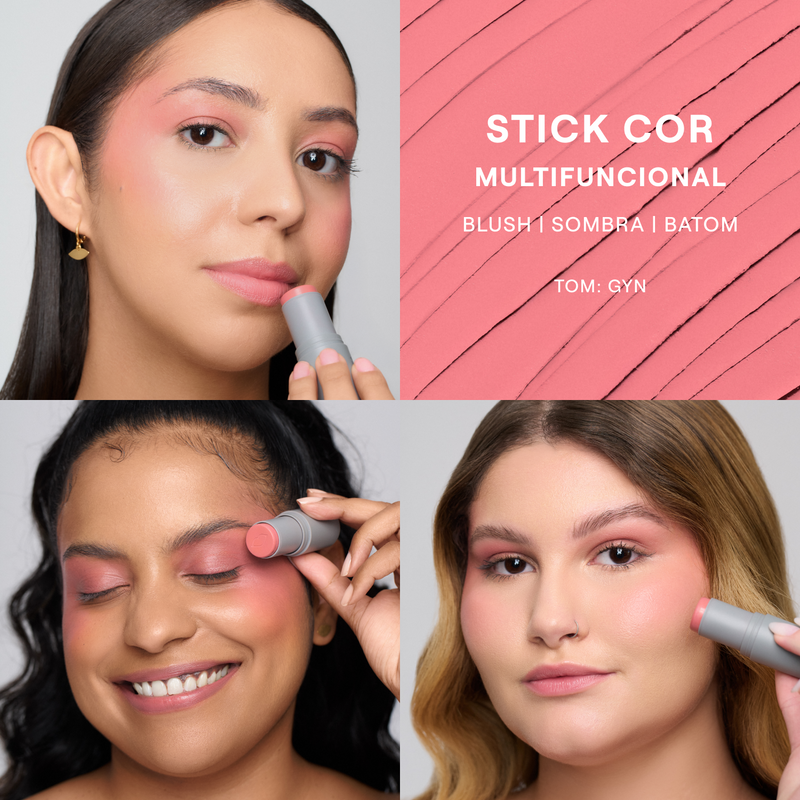Kit Stick Cor & Esponja