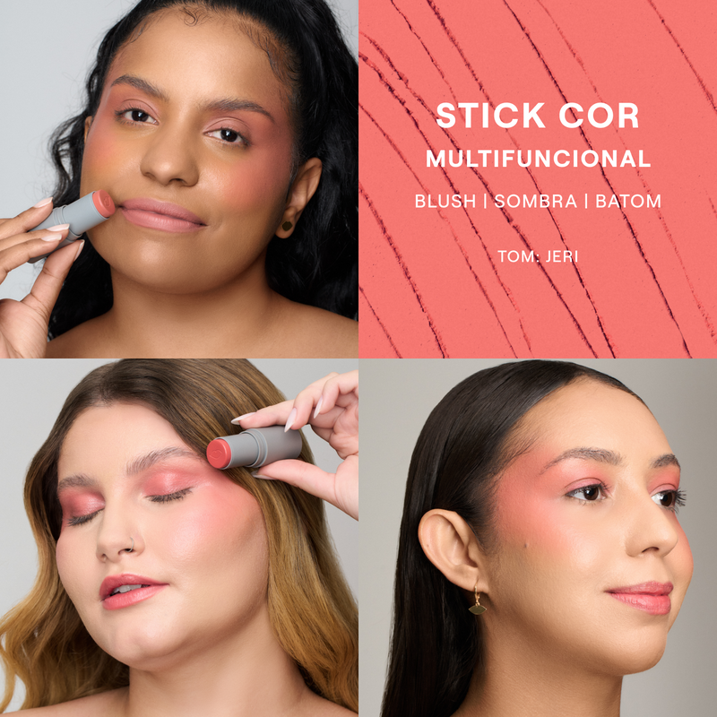 Kit Stick Cor & Esponja